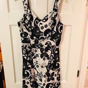 Cute Black and White Summer Dress